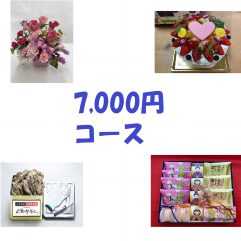 ⑪～⑭どれでも２点で、７，０００円（税込）コース
